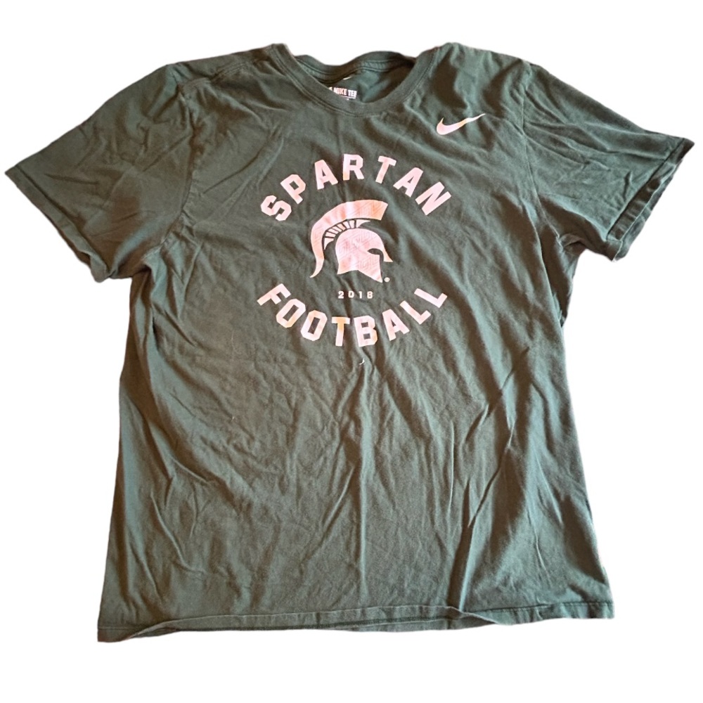 Spartan Michigan State College Nike Tshirt